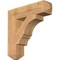 Ekena Millwork Balboa Craftsman Smooth Bracket, Western Red Cedar, 5 1/2"W x 24"D x 24"H BKT06X24X24BOA04SWR - alternate 1